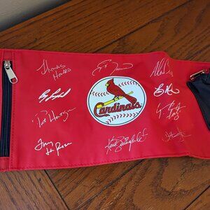 St. Louis Cardinals Coca Cola Target Red Nylon Shoulder Bag MLB Signatures